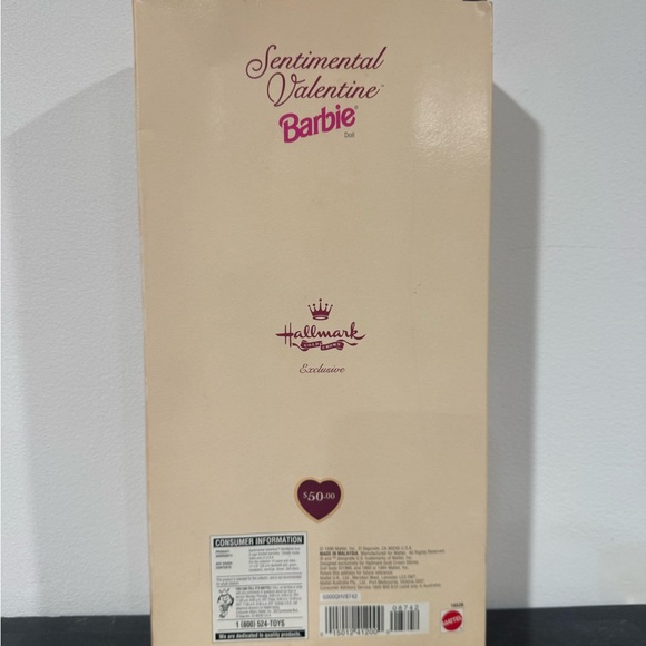Sentimental Valentine Barbie Doll New in Box Hallmark Special Edition 1996 - Picture 4 of 4
